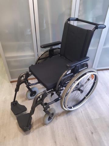 Rolstoel lichtgewicht ottobock (duwrolstoel en handbewogen), Diversen, Rolstoelen, Ophalen, Zo goed als nieuw, Duwrolstoel