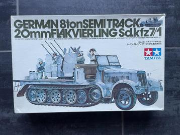 8 ton Semitrack + 20mm Flak 1/35 beschikbaar voor biedingen