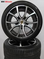 Porsche 21 inch Origineel velgen Cayenne E3 met zomerbanden, Auto-onderdelen, Banden en Velgen, Gebruikt, 285 mm, Banden en Velgen