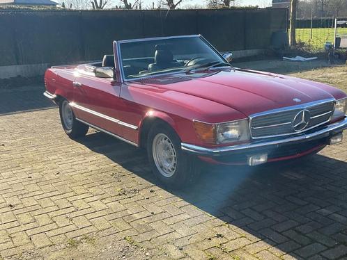 Mercedes 500 SL 1985 uitzonderlijke staat, Auto's, Mercedes-Benz, Particulier, SL, Benzine, Cabriolet, 2 deurs, Automaat, Rood