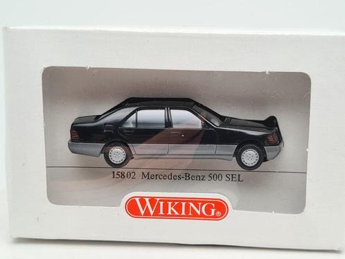 Mercedes Benz 500SEL - Wiking 1/87, Hobby en Vrije tijd, Modelauto's | 1:87, Zo goed als nieuw, Bus of Vrachtwagen, Wiking, Verzenden