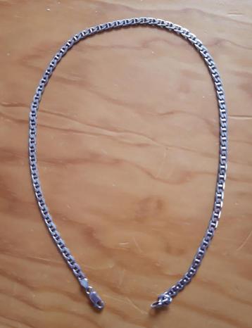 Unisex Sterling zilver (.925) ketting 46cm - 15 gram - NIEUW