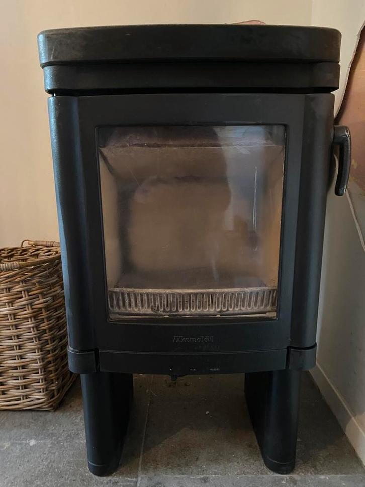 Handol speksteen kachel, Huis en Inrichting, Kachels, Gebruikt, Vrijstaand, Houtkachel, Hout, Ophalen