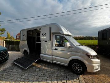 Mooie Krismar MAN Dub.Cab. 15000km!!!paardencamionette beschikbaar voor biedingen