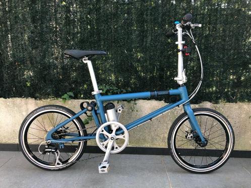 Ahooga opvouwbare elektrische fiets, Fietsen en Brommers, Elektrische fietsen, Zo goed als nieuw, Overige merken, 30 tot 50 km per accu