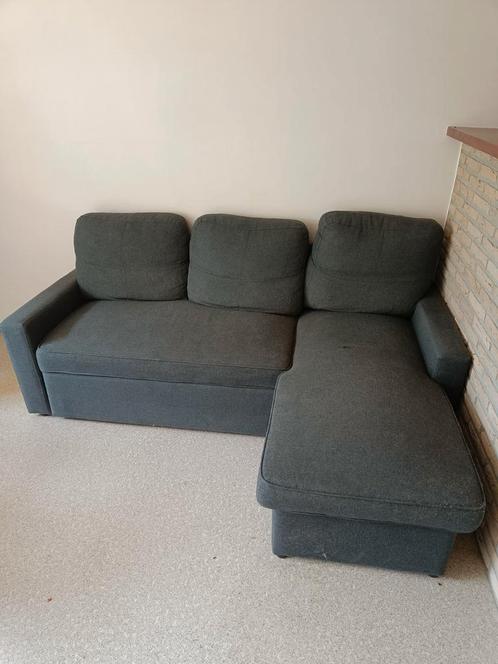 Gratis zetel moet direct weg, Huis en Inrichting, Zetels | Zetels en Chaises Longues, Gebruikt, Driepersoons, 150 tot 200 cm, 125 tot 150 cm