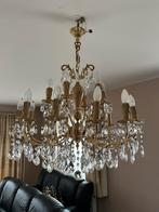 Kristallen kroonluchter, Huis en Inrichting, Lampen | Kroonluchters, Ophalen, Zo goed als nieuw