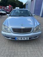Mercedes-Benz S-Klasse *S320-EXPORT* (bj 2001, automaat), Auto's, Mercedes-Benz, Automaat, Gebruikt, Blauw, Bedrijf