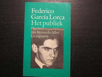 Federico Garcia Lorca-Het publiek....... beschikbaar voor biedingen