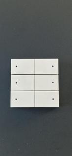 Zesvoudige drukknop met led voor Niko Home Control, white, Doe-het-zelf en Bouw, Ophalen of Verzenden, Zo goed als nieuw, Schakelaar