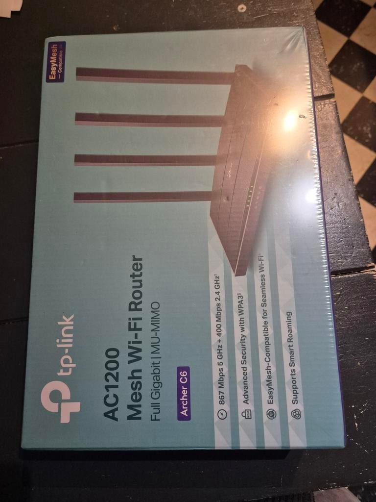 TP-Link Archer 2 wi-fi Router, Computers en Software, Netwerk switches, Nieuw, Ophalen of Verzenden