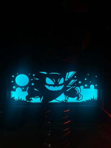 Gengar LED Lightbox beschikbaar voor biedingen