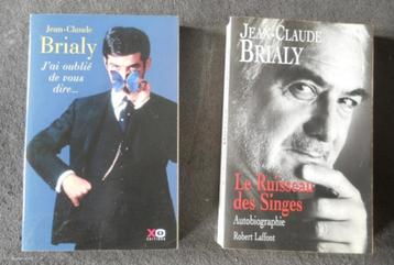 Autobiographie et souvenirs de Jean-Claude Brialy (2 tomes) 