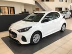 Mazda 2 Hybrid 1.5i AUTOMAAT BJ12/2024 6061KM CAMERA DAB, Auto's, Mazda, Stof, Euro 6, Wit, 1490 cc