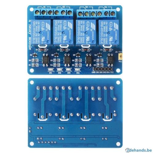 arduino 4 kannaals relais, Hobby en Vrije tijd, Elektronica-componenten, Ophalen of Verzenden