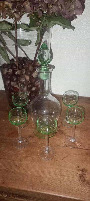 Set van karaf en borrelglas Uraline beschikbaar voor biedingen