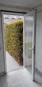 Aluminium buitendeur, Doe-het-zelf en Bouw, Deuren en Vliegenramen, Ophalen, Gebruikt, 80 tot 100 cm, 200 tot 215 cm
