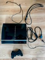Playsation 3 Phat met alle kabels en controller, Ophalen, Gebruikt, Met 1 controller, Phat