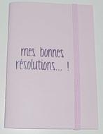 Carnet "Mes bonnes résolutions" Yves Rocher NEUF !, Divers, Cahiers de notes, Enlèvement ou Envoi, Comme neuf, A6
