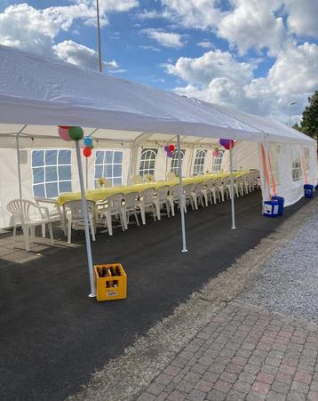 Te huur Party tent 4x8m beschikbaar voor biedingen