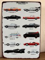 Plaque metallique voitures de film, Enlèvement ou Envoi