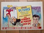 filmaffiche Louis De Funes les hommes ne pensent filmposter, Verzamelen, Posters, Rechthoekig Liggend, Ophalen of Verzenden, Zo goed als nieuw