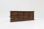 Vintage Spaans houten sideboard 1950s, Antiek en Kunst, Ophalen