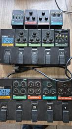 Korg PME-40X Modular Multi-Effect Pedal Set, Muziek en Instrumenten, Effecten, Ophalen of Verzenden, Gebruikt, Delay of Echo