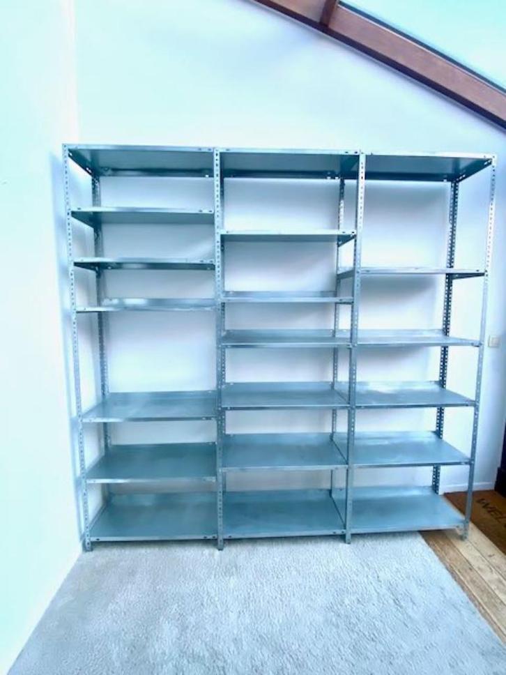 Verstelbaar rekkensysteem, gemaakt in Duitsland, Huis en Inrichting, Bureaus, Gebruikt, Bureau, Ophalen