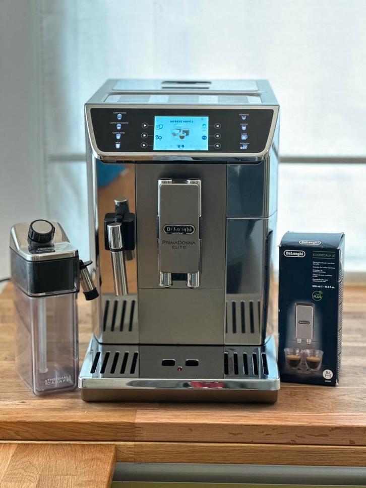 primadonna elite de longhi coffiemachine, Elektronische apparatuur, Koffiezetapparaten, Zo goed als nieuw, Koffiemachine, Ophalen