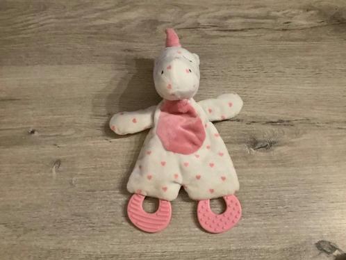 Baby eenhoorn knuffel met bijtringen (25 cm), Kinderen en Baby's, Speelgoed | Babyspeelgoed, Zo goed als nieuw, Overige typen