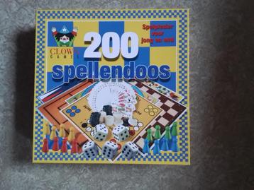 200-delige spellendoos Clown games
