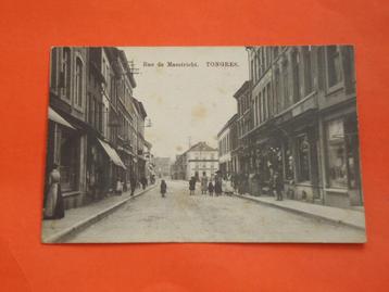 Tongres - Tongeren   Rue de Maestricht, Enlèvement ou Envoi, Avant 1920, Affranchie, Limbourg