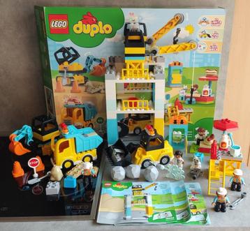 lego duplo 10933 torenkraan en bouwterrein beschikbaar voor biedingen