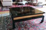 Salontafel 1m vierkant 35 cm hoog, Huis en Inrichting, Tafels | Salontafels, Ophalen, Zo goed als nieuw, Vierkant