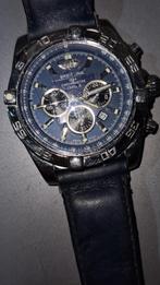 Breitling 1884  horloge blauw/zilver, Handtassen en Accessoires, Ophalen, Breitling, Polshorloge, Zilver