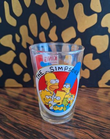 Glas The Simpsons 1997 3 stuks  beschikbaar voor biedingen
