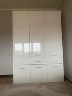 Zeer ruime 3 deurs kleren kast wit 350 euro, Enlèvement, Comme neuf