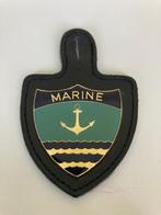 Assiette à poche poitrine bleu marine, Collections, Objets militaires | Général, Enlèvement ou Envoi, Marine, Emblème ou Badge