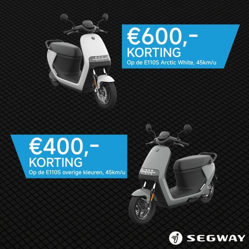 E110S Segway tot 600€ korting, Fietsen en Brommers, Scooters | Overige merken, Nieuw, Klasse B (45 km/u), Elektrisch, Ophalen