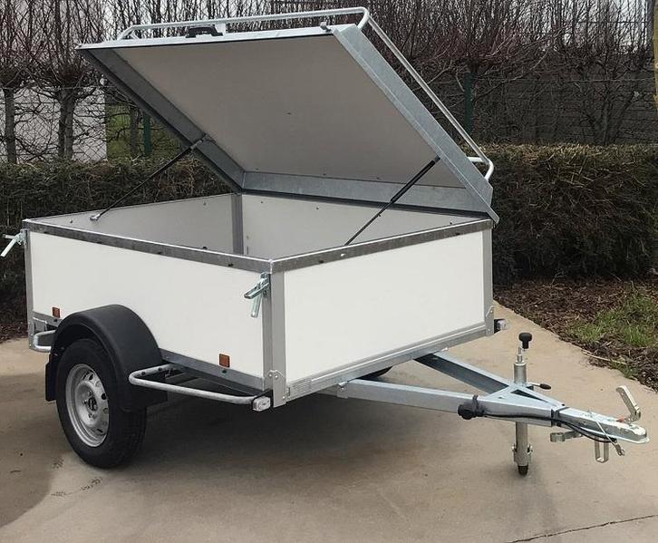 bagage - koffer aanhangwagen, Auto diversen, Aanhangers en Bagagewagens, Zo goed als nieuw, Ophalen
