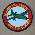 C130 Hercules Lockheed Maintenance Flight, Verzamelen, Embleem of Badge, Luchtmacht, Ophalen of Verzenden