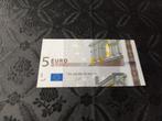 Faute d'impression ou mauvaise coupure d'un billet de 5 euro, Timbres & Monnaies, Billets de banque | Europe | Euros, Enlèvement ou Envoi