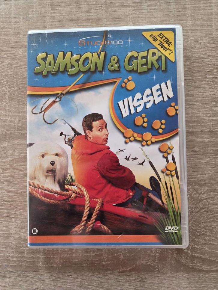 Samson en Gert - Vissen, Cd's en Dvd's, Dvd's | Kinderen en Jeugd, Gebruikt, Alle leeftijden, Ophalen of Verzenden