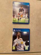PS4 games (Fifa 16 en Fifa 18), Games en Spelcomputers, Ophalen of Verzenden, Zo goed als nieuw