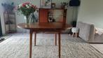 Ronde tafel te koop, Huis en Inrichting, Ophalen, Gebruikt, 100 tot 150 cm, Eikenhout