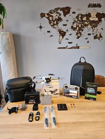 Dji mini 3 pro nieuw +3baterijen + ND filters + accessoires  beschikbaar voor biedingen