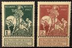 Nrs 88-89. 1910. MNH**. Tuberculose, type Caritas. OBP:37,00, Postzegels en Munten, Postzegels | Europa | België, Orginele gom
