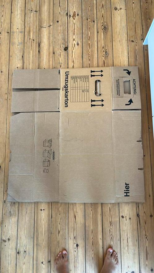 Cartons de déménagement/Verhuisdozen, Doe-het-zelf en Bouw, Kratten en Dozen, Zo goed als nieuw, Ophalen