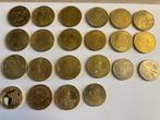 Lot de 22 pièces de monnaie d’endroits différents, Ophalen